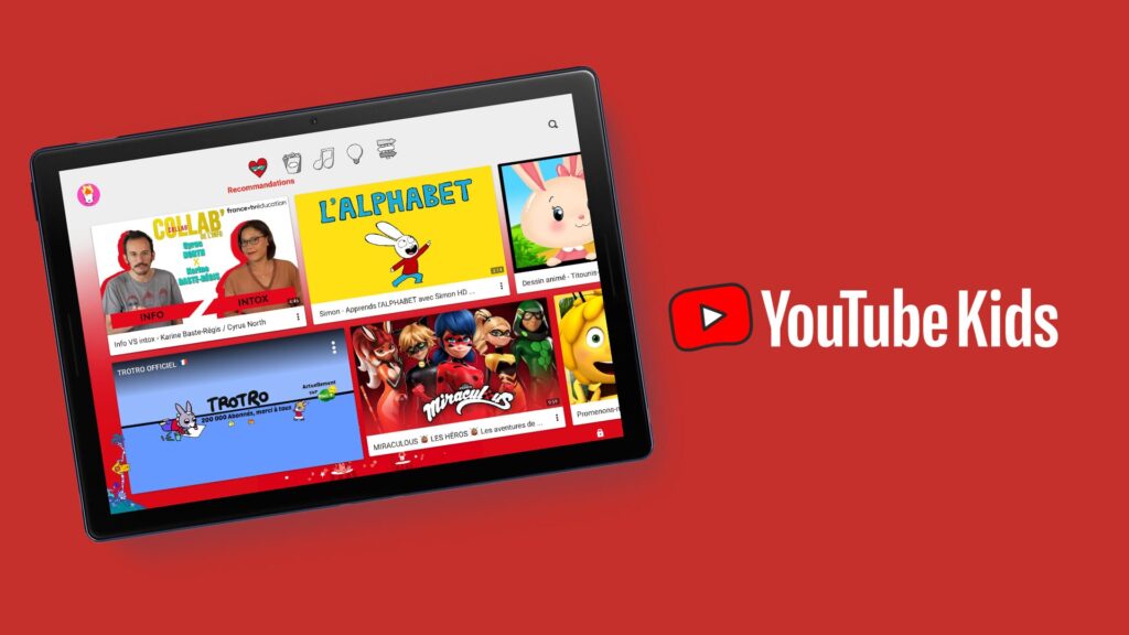 Application Youtube Kids