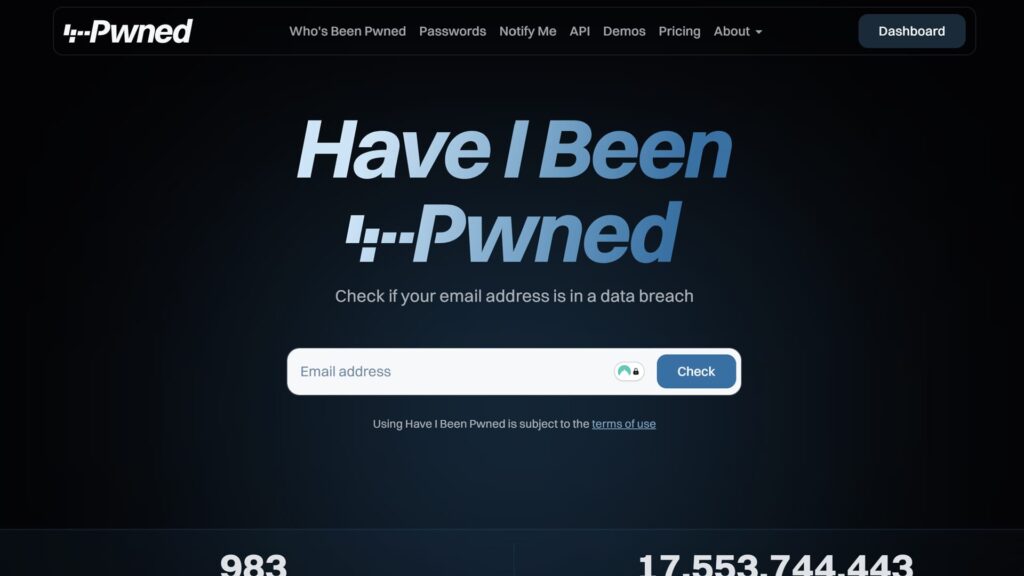 Have I Been Pwned