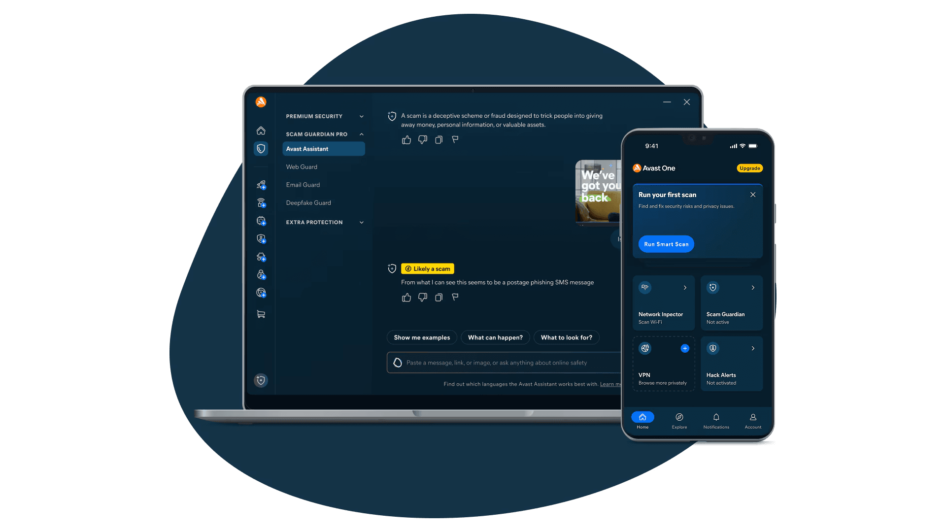 Interface Avast Antivirus